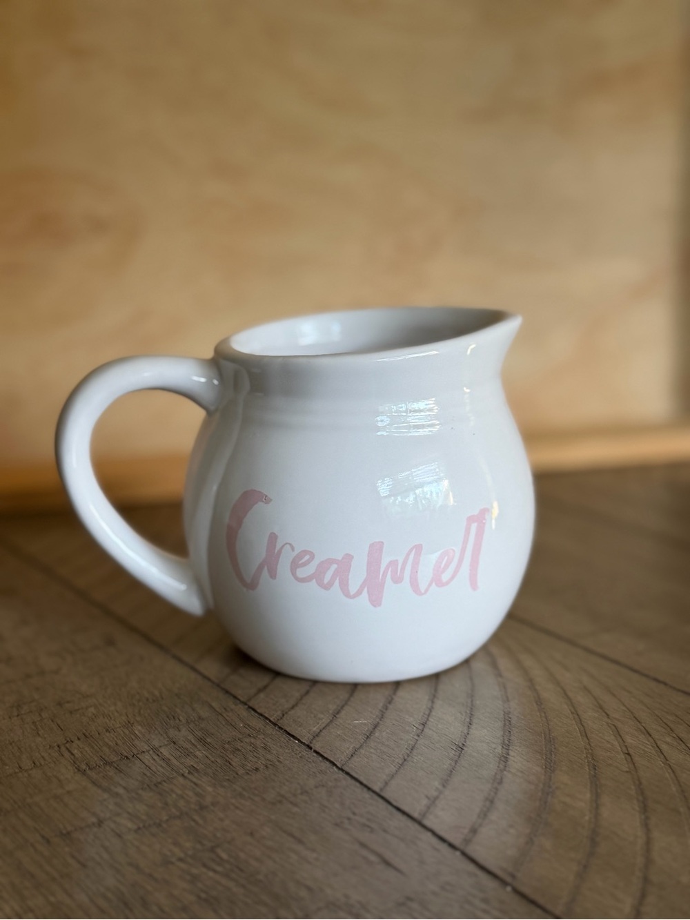 DOLLY PARTON Creamer Pitcher Pink Butterfly White Ceramic Country Kitchen NWOT - Picture 3 of 6